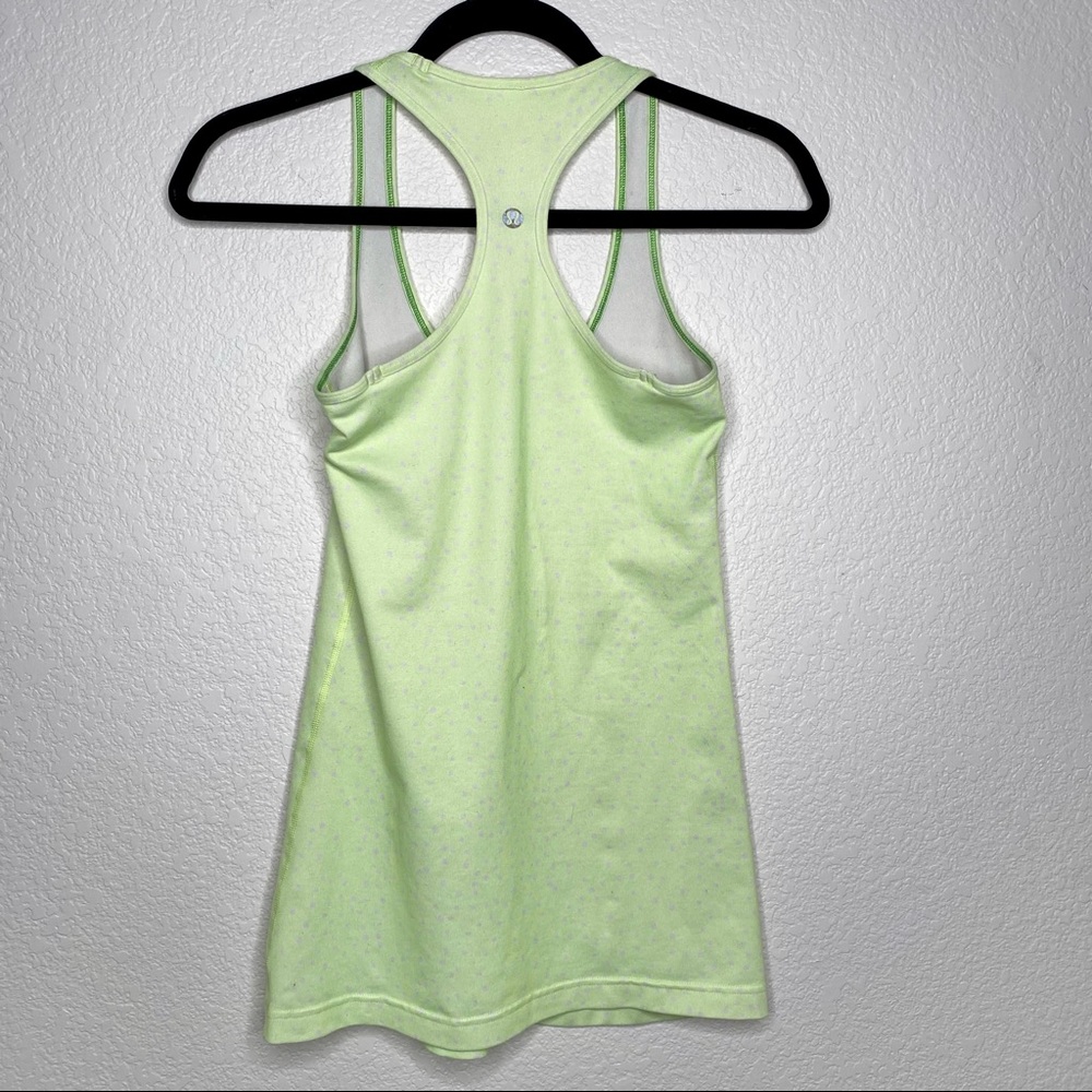 Lululemon Racerback Tank w/ polka dots